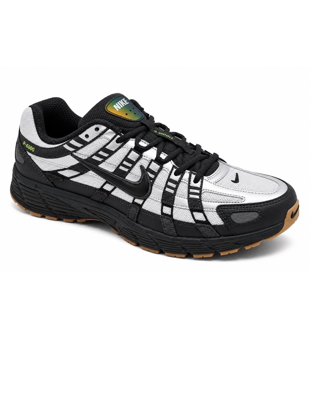 Nike Men’s Black and White Lace-Up Sneaker